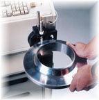 large sample can be analyzed by open top sparking stand